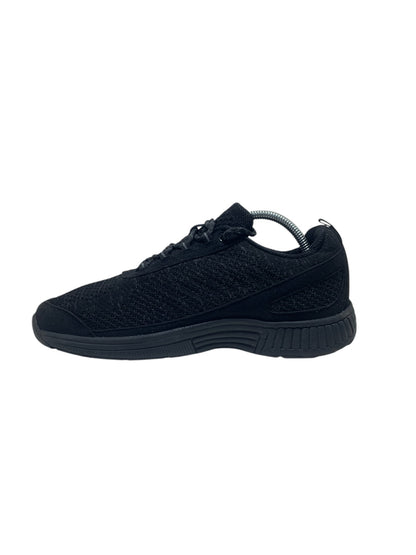 Orthofeet Coral Black Medicated Walking Shoe