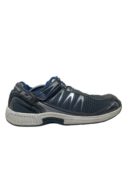 Orthofeet Sprint Gray Walking Medicated Shoe