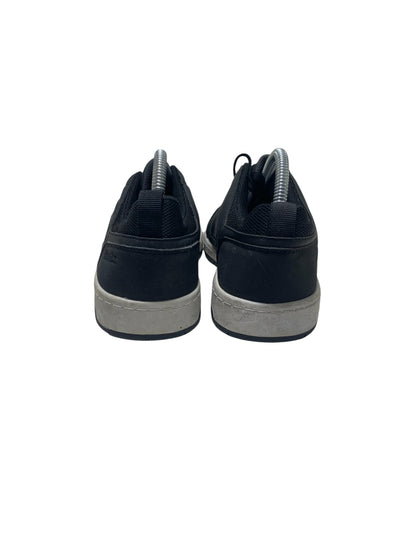 Kinetix Black Leather Sneaker