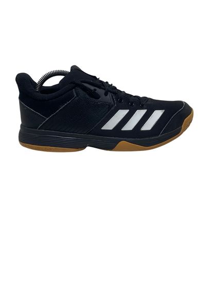 Adidas Ligra 6 'Core Black Gum' Non-Marking Court Shoe