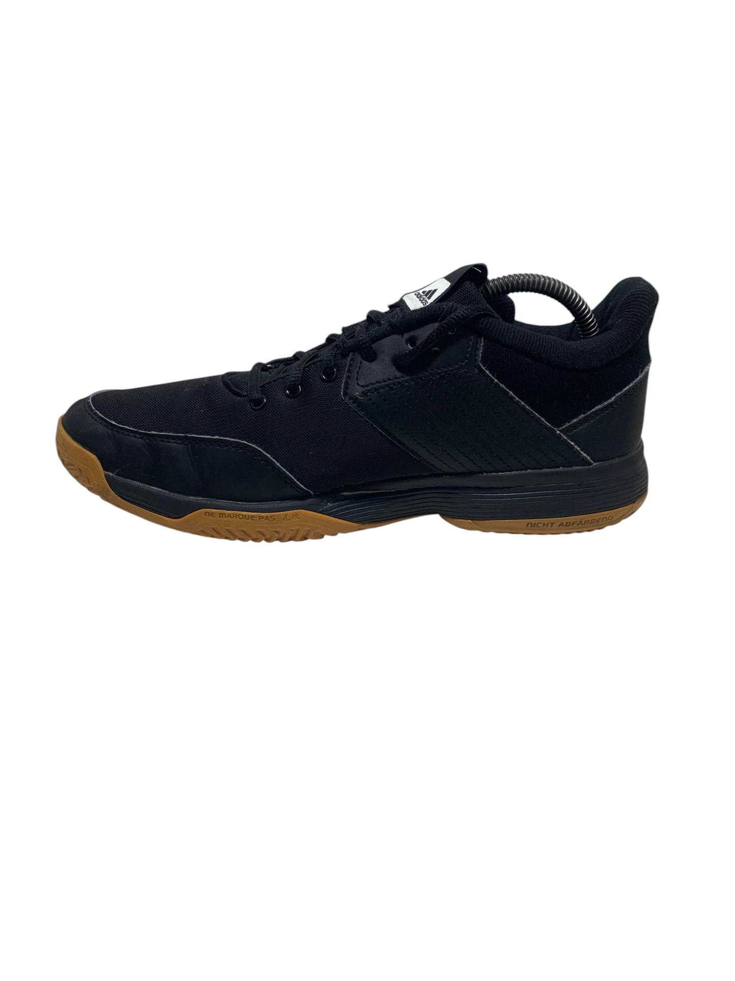 Adidas Ligra 6 'Core Black Gum' Non-Marking Court Shoe