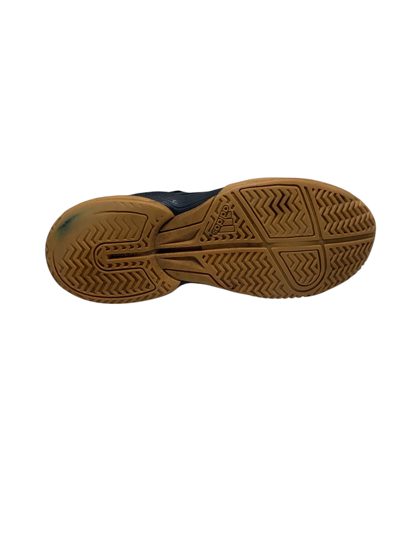 Adidas Ligra 6 'Core Black Gum' Non-Marking Court Shoe
