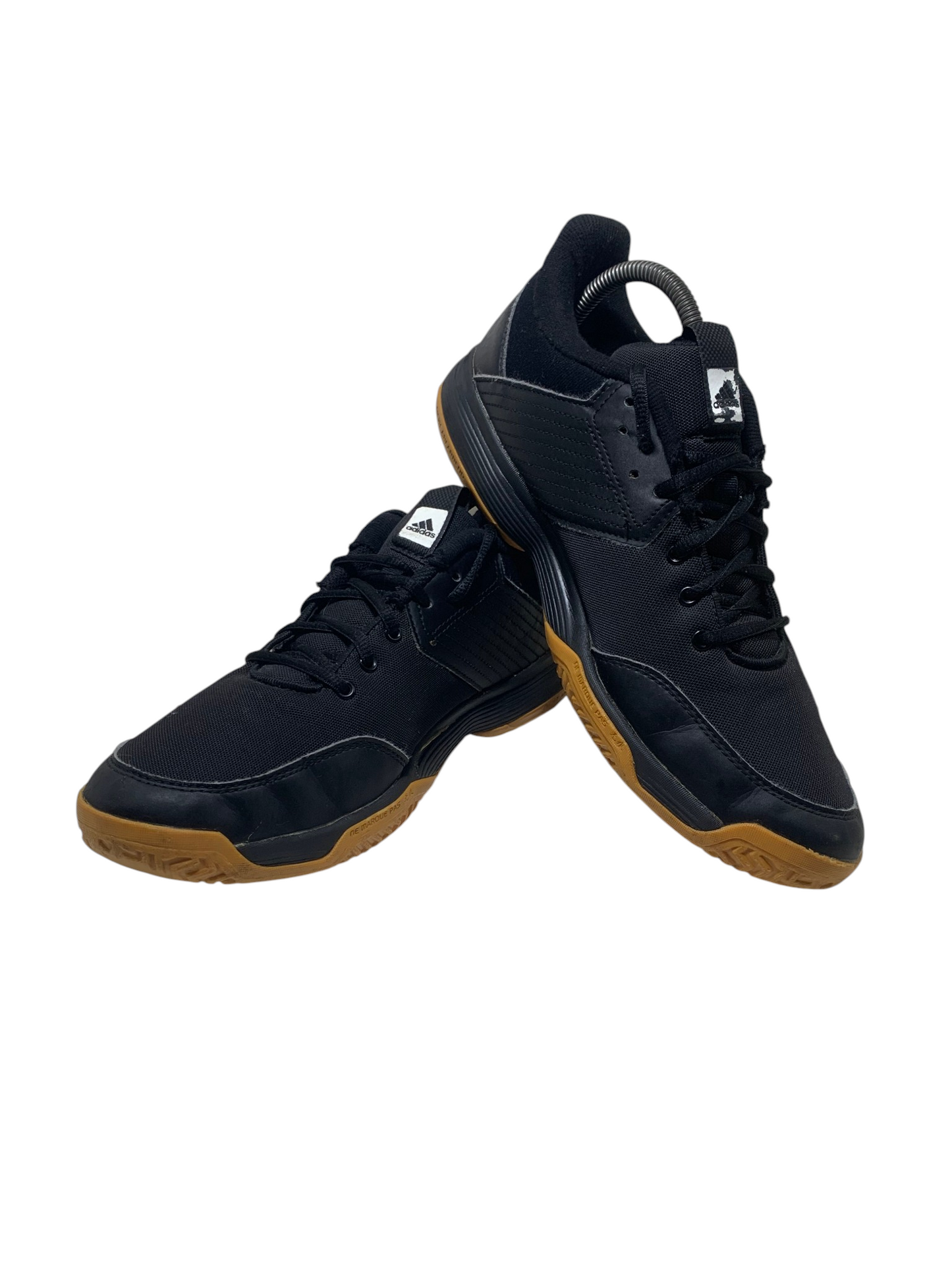 Adidas Ligra 6 'Core Black Gum' Non-Marking Court Shoe