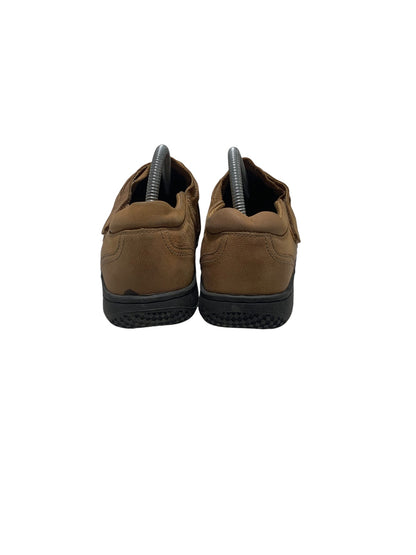 Orthofeet Brown Leather Slip On