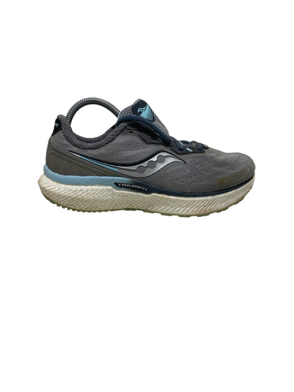 Saucony Triumph 19 Grey Trainer