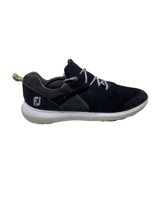 FootJoy Flex Black White Mens Golf Shoe