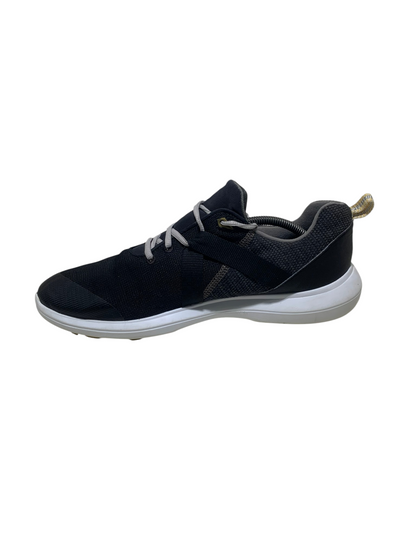 FootJoy Flex Black White Mens Golf Shoe