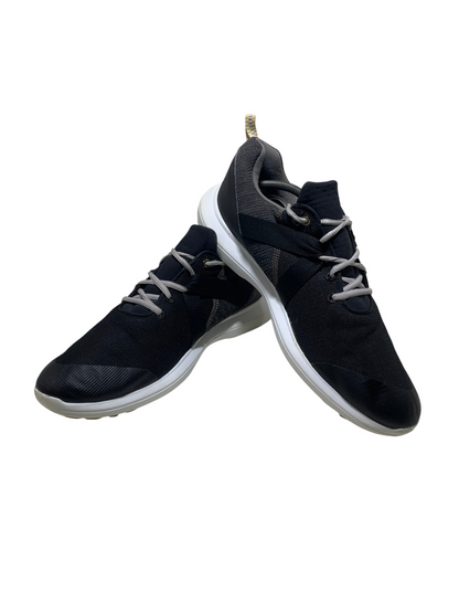 FootJoy Flex Black White Mens Golf Shoe