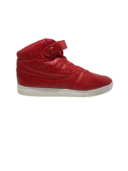 FILA Red Pixel Print High