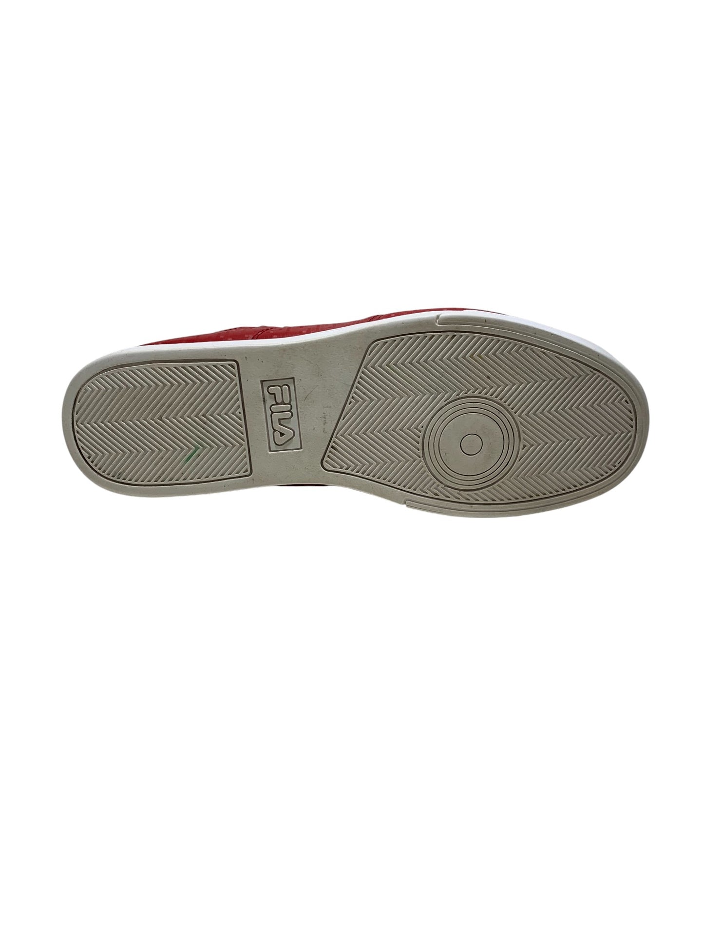 FILA Red Pixel Print High