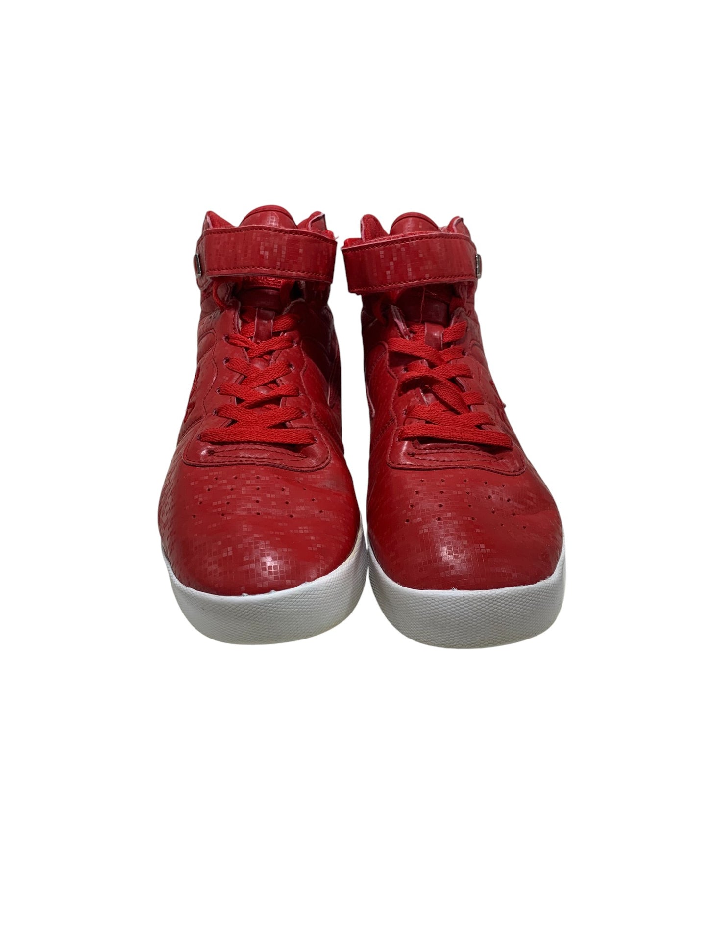 FILA Red Pixel Print High