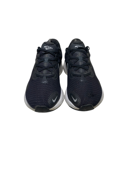 Nike Renew Run 'Black Metallic Silver'