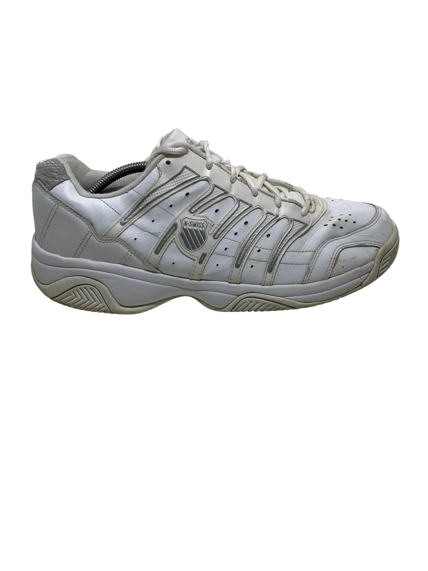 K-Swiss White Court Shoe