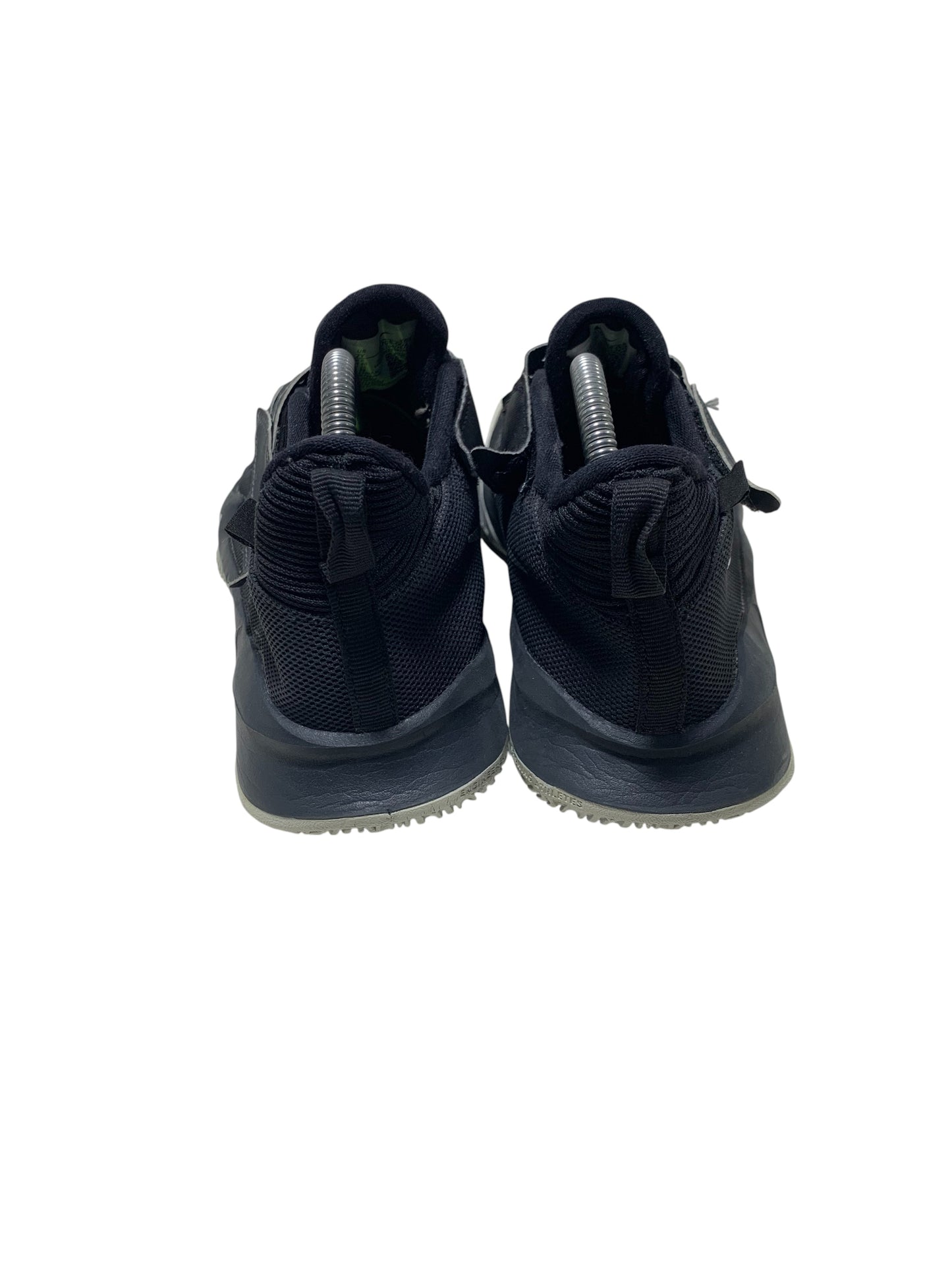 Nike Zoom Flight 2 Slip On 'Black Metallic Silver'