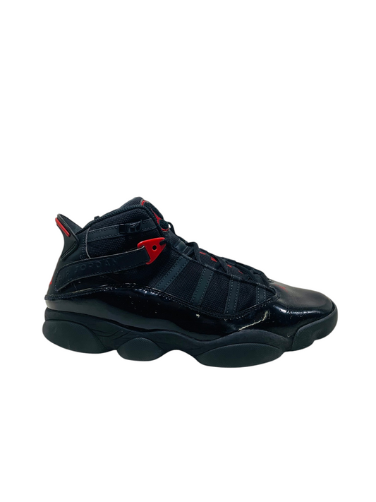 Air Jordan 6 Rings 'Black Anthracite Red'