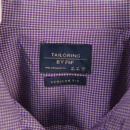 F&F MEN PURPLE SHIRT