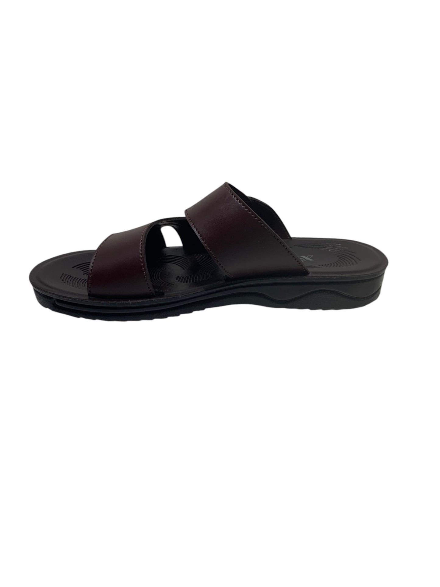 Classic Brown Leather Slipper