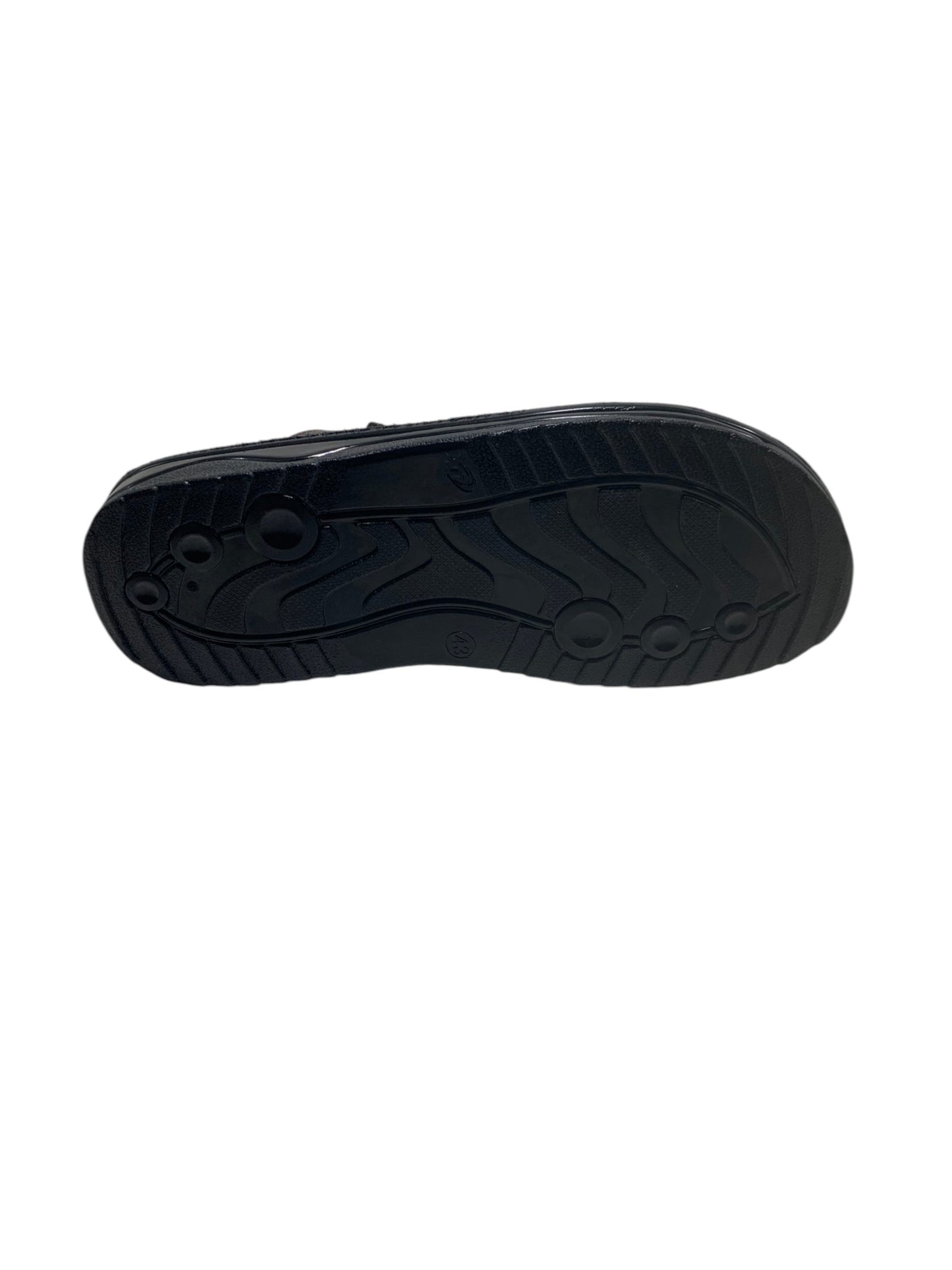 Classic Brown Leather Slipper