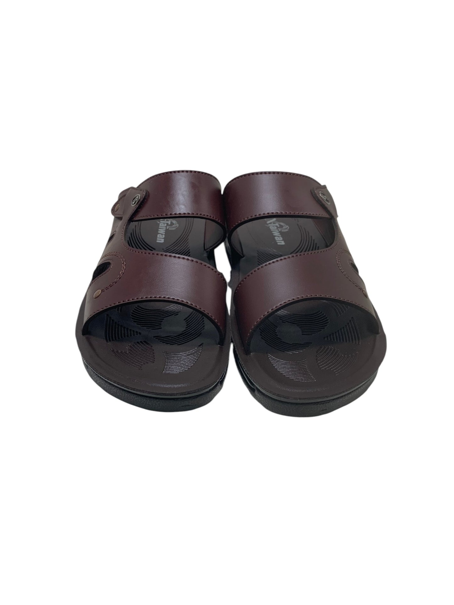 Classic Brown Leather Slipper