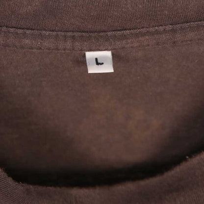 Classic Brown Round Neck T-shirt