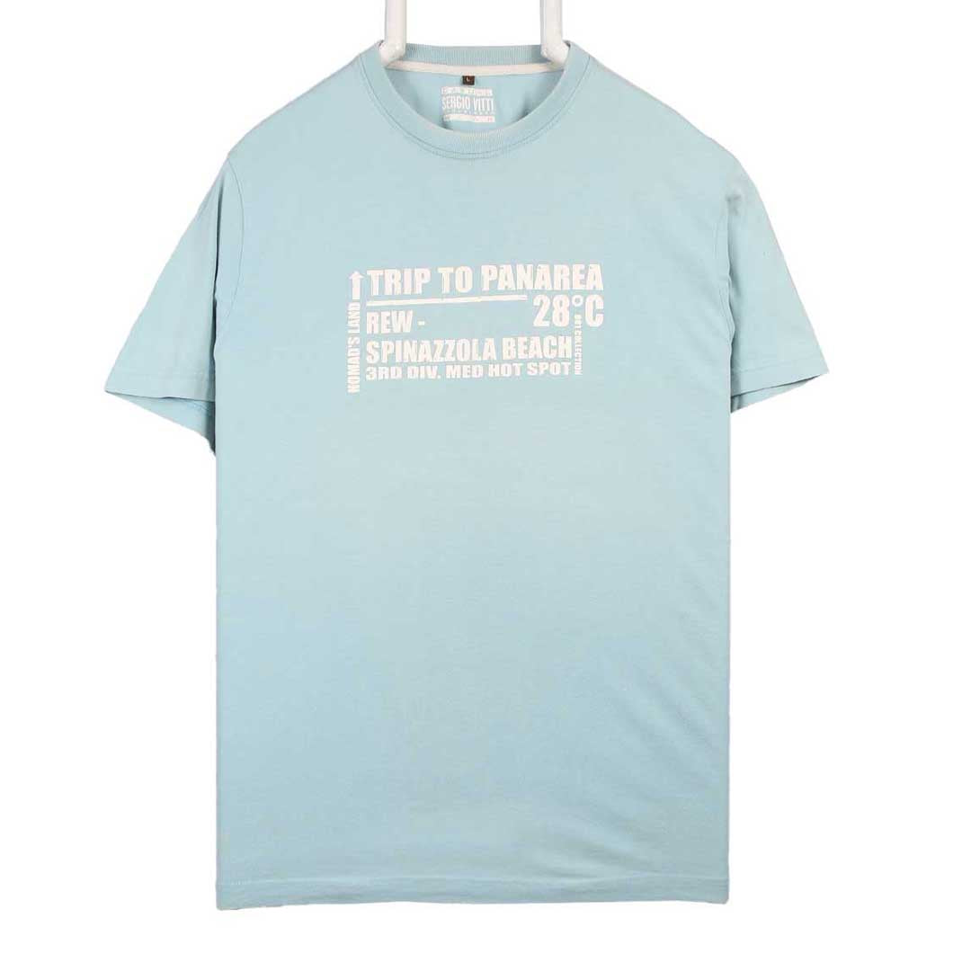 CASUAL SERGIO VITTI ROUND NECK T SHIRT