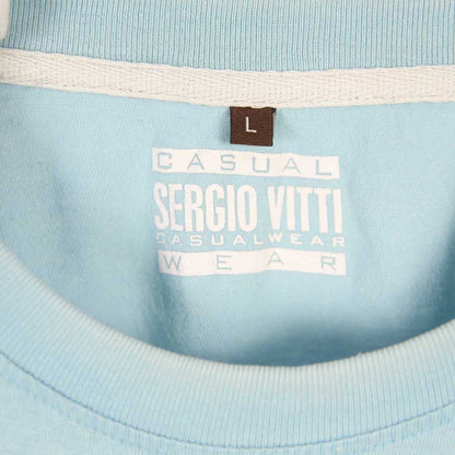 CASUAL SERGIO VITTI ROUND NECK T SHIRT