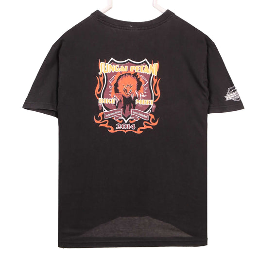 CLASSIC BLACK ROUND NECK T SHIRT