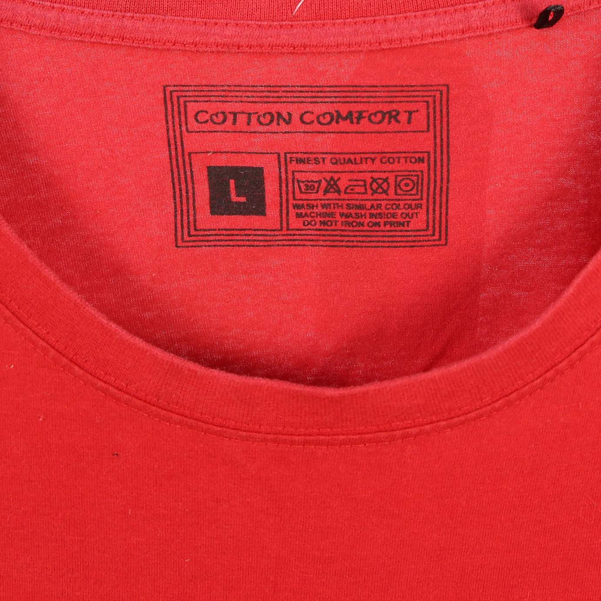 COTTON COMFORT ROUND NECK T SHIRT
